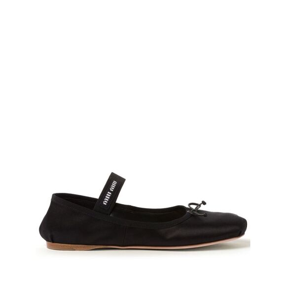 MIU MIU Shoes - Miu Miu Women Satin Ballets
